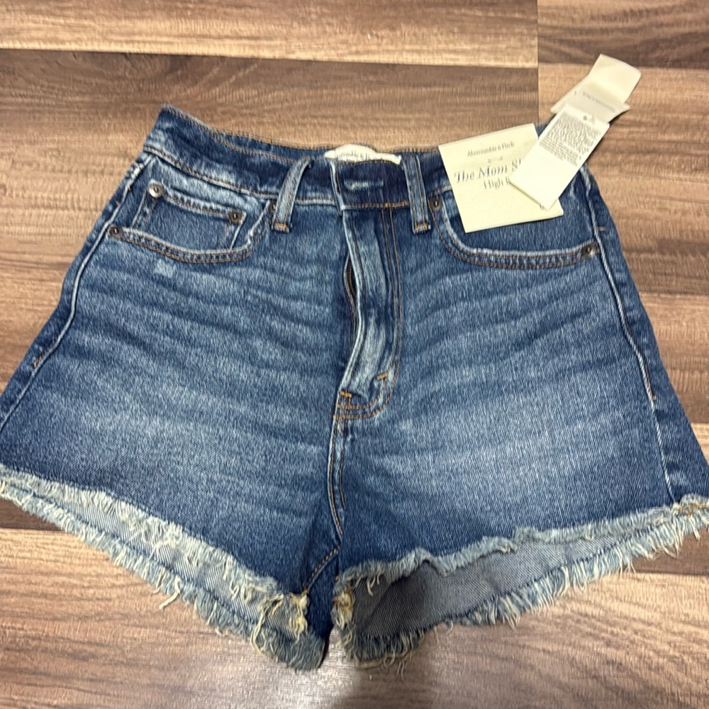 Abercrombie & Fitch Blue Jean Shorts